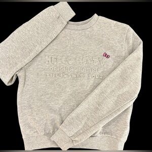 Hello Kitty x Shoe Palace Grey Embossed Sweatshirt – Size XS